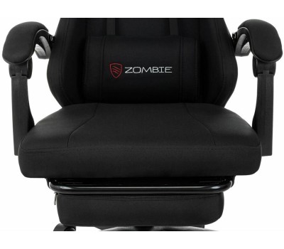 ZOMBIE Кресло игровое Weaver, на колесиках, ткань, черный [ weaver b]