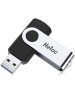 NETAC Флеш Диск 8GB U505 NT03U505N-008G-20BK USB2.0 черный/серебристый