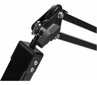 REXANT Светильник настольный с 2 креплениями (подставка и струбцина) LED, 10Вт, черный