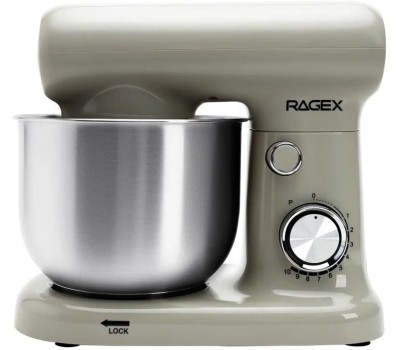 Планетарный миксер 3 в 1 RAGEX R008, 3л, 1500Вт, цвет: 110 (бежевый), КИТАЙ