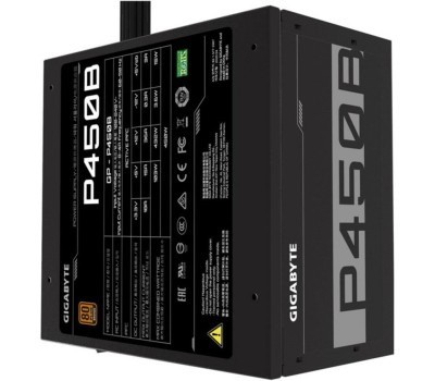 Блок питания GIGABYTE Блок питания GP-P450B, 450Вт, 80 PLUS BRONZE, 120мм, черный, retail