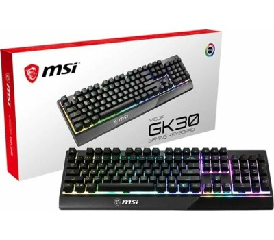 Клавиатура MSI Клавиатура GAMING BLACK RUS VIGOR GK30
