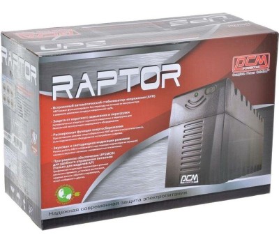 ИБП POWERCOM ИБП Raptor RPT-1000AP, 1000ВA