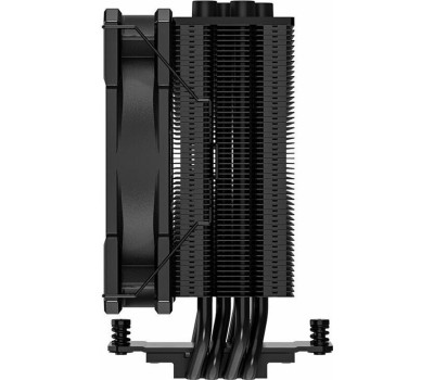 ID-COOLING Вентилятор для процессора SE-224-XTS-BLACK черный (Soc-AM4/AM5/115x/1200/1700, Al+Cu, PWM 1500rpm, 28.9 dB, 120mm, 4 pin,220Wt)