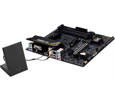 Материнская плата ASUS Материнская плата TUF GAMING A520M-PLUS WIFI, Socket AM4, AMD A520, mATX, Ret