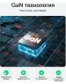 UGREEN Сетевое зарядное устройство CD244 (10335) Nexode 65W USB-A+2*USB-C GaN Tech Fast Charger EU. Цвет: серый