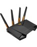 ASUS Wi-Fi роутер TUF-AX4200, Wi-Fi 6, AX4200, 2.4/5ГГц, 4 LAN, черный