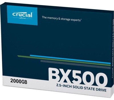 Накопитель SSD CRUCIAL SSD накопитель BX500 CT2000BX500SSD1 2ТБ, 2.5