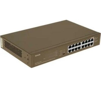 Коммутатор TENDA Коммутатор 16PORT G1116P-16-150W IP-COM