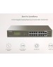 Коммутатор TENDA Коммутатор 16PORT G1116P-16-150W IP-COM