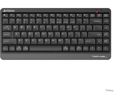 A4TECH Клавиатура Fstyler FBK11 черный/серый USB беспроводная BT/Radio slim [1595334]