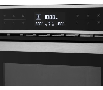 Духовой шкаф электрический MAUNFELD Духовой шкаф электрический MCMO.44.9S, 44л, дверца с 2 стеклами, нержавеющая сталь