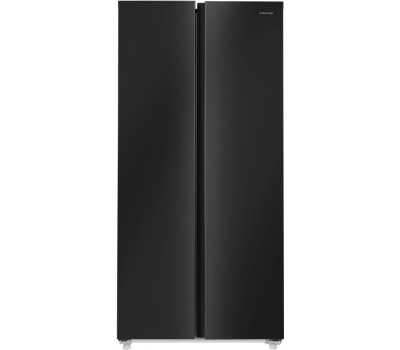 Холодильник MAUNFELD Холодильник двухкамерный MFF177NFBE Total No Frost, Side by Side, инверторный черный