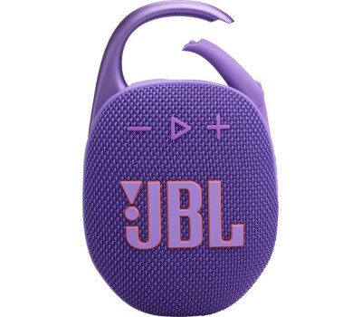 Колонка портативная JBL Колонка портативная Clip 5, 7Вт, пурпурный