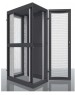ЦМО Шкаф серверный ШТК-СП-42.6.10-44АА-9005 напольный, перфорированная передняя дверь, 42U, 600x1950x990 мм