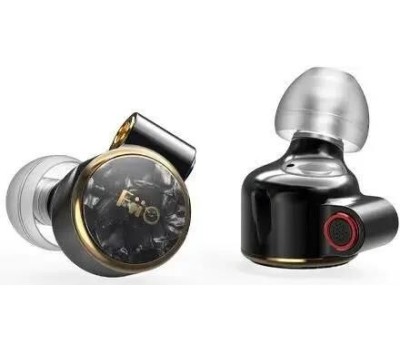 Наушники-вкладыши проводные FIIO Наушники FD3, 3.5 мм, вкладыши, черный/медный [80001656]