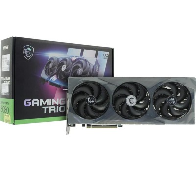 Видеокарта MSI Видеокарта NVIDIA GeForce RTX 5080 RTX 5080 16G GAMING TRIO OC 16ГБ Gaming Trio, GDDR7, OC, Ret