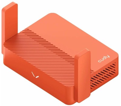 CUDY Роутер TR1200, Wi-Fi 5, AC1200, 2.4/5ГГц, 1 LAN, 1xUSB, красный