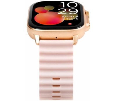 TTEC Умные часы в прямоугольном металлическом корпусе с TFT-экраном диаметром 51 мм Tempus 51mm TFT Screen Rectangular Metal Casing Smart Watch. Цвет: розовое золото