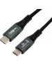 Cablexpert Кабель USB2.0 Type-C/Type-C, 5А, 240Вт, PD3.1/QC4.0, медь, 2м, черный, пакет (CC-USB2.0-240W-2M)