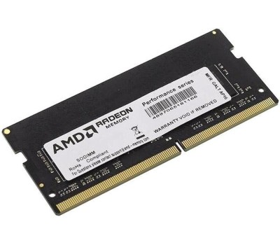 AMD RADEON Модуль памяти R7 Performance Series Black R7416G2400S2S-UO 16GB DDR4 2400 SO DIMM Non-ECC, CL17, 1.2V, Bulk (181418) {50}