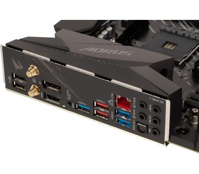 Материнская плата GIGABYTE Материнская плата B550 AORUS ELITE AX V2, Socket AM4, AMD B550, 4xDDR4-3200, HDMI+DP, 3xPCI-Ex16, 1xPCI-Ex1, 4xSATA3(RAID 0/1/10), 2xM.2, 8 Ch Audio, 2.5GLan, WiFi, (2+4)xUSB2.0, (5+2)xUSB3.2, (0+1)xUSB3.2 Type-C™, ATX, RTL {8} 