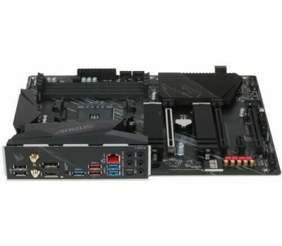 Материнская плата GIGABYTE Материнская плата B550 AORUS ELITE AX V2, Socket AM4, AMD B550, 4xDDR4-3200, HDMI+DP, 3xPCI-Ex16, 1xPCI-Ex1, 4xSATA3(RAID 0/1/10), 2xM.2, 8 Ch Audio, 2.5GLan, WiFi, (2+4)xUSB2.0, (5+2)xUSB3.2, (0+1)xUSB3.2 Type-C™, ATX, RTL {8} 