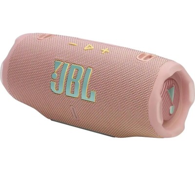 Колонка портативная JBL Портативная акустическая система Charge 6, розовая
