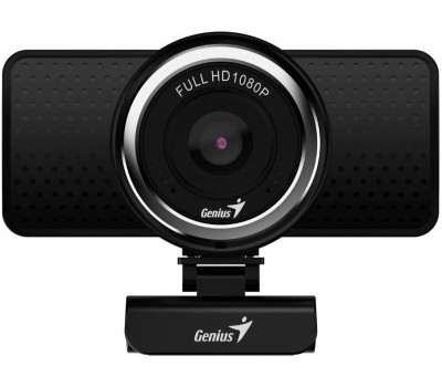 Веб-камера GENIUS Веб-камера ECam 8000 /FHD/1080p до 30 кадров в сек./2 МП CMOS/фиксированный фокус/микрофон/USB/черный (32200001406)