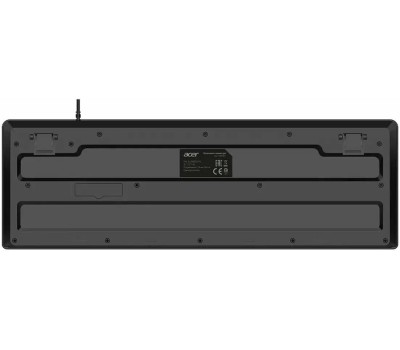ACER Клавиатура OKW501 черный USB Multimedia (ZL.KBDEE.01U) каб.:1.8м