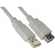 USB кабель 5BITES UC5011-050C USB2.0 / AM-AF / 5M