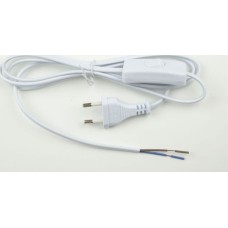 Сетевой шнур с вилкой и выключателем UNIEL (UL-00004428) UCX-C10/02A-170 WHITE