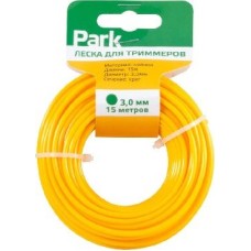 Леска PARK Леска для триммеров 3,0мм, 15м, круг 990597