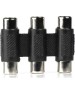 переходник SMARTBUY (A200) бочонок биноколь 3 RCA(F)-3RCA(F)