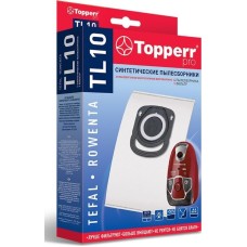 Пылесборник TOPPERR 1428 TL10 Пылесборник синтетический для пылесоса Tefal, Rowenta (ZR200540,.720,.940) 4 шт.в ед.