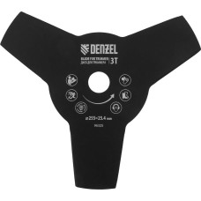 Диск для триммера DENZEL Диск для триммера, 255 х 25.4 мм, толщина 1.6 мм, 3 лезвия Denzel 96325