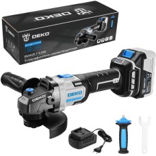 Углошлифовальная машина DEKO DKAG20, 20В, 1*5.0Ач 063-4026