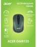 ACER Мышь OMR135, оптическая, беспроводная, USB, зеленый zl.mceee.01i