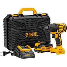 Гайковерт аккумуляторный DENZEL Гайковерт ударный аккумуляторный бесщет. CIWH-BL-20-500, Li-Ion, 20 В//