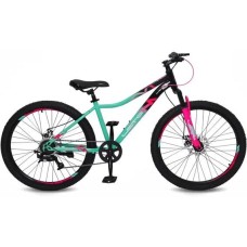 Велосипед LETO ALMA зеленый/черный С26022 00-00051507