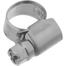 СИБРТЕХ Хомуты нержавеющая сталь, Стандартное болтовое крепление 8-12 мм, 100 штук в упаковке, ширина 9 мм 47576