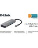D-LINK Разветвитель USB 2.0 DUB-2325 2порт. черный (DUB-2325/A2A)