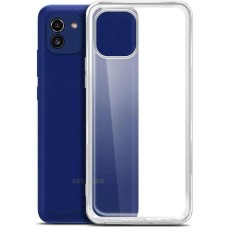 BORASCO Чехол (клип-кейс) для Samsung Galaxy A03, прозрачный [70085]