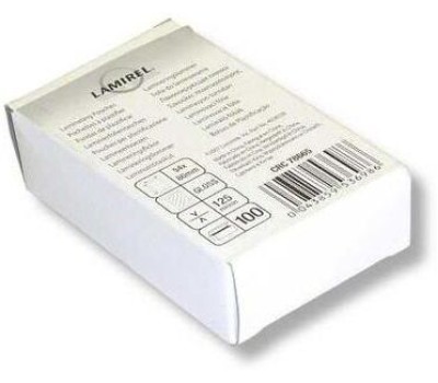 FELLOWES Пленка для ламинирования Lamirel, 125мкм, 54х86 мм, 100шт., глянцевая