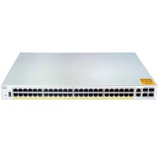 Коммутатор CISCO Коммутатор Catalyst 1000 48x 10/100 RJ-45 PoE+, 2x SFP/RJ-45 combo and 2 SFP uplinks, PoE+ 370W, C1000FE-48P-4G-L