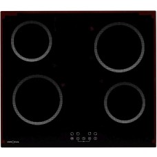 Варочная панель электрическая KRONA Электрическая варочная поверхность Asten 60 BL, конфорок: 4 шт., стеклокерамика, независимая, черный