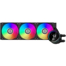 PCCOOLER Система водяного охлаждения DA360 Pro, 4-pin, ARGB, 120мм, черный, retail [da360pro-bkawxx -gl]