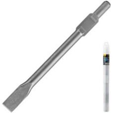 DELI Долото плоское DH-HBZ35410-E1 HEX30, 30*410*35мм, 40Cr