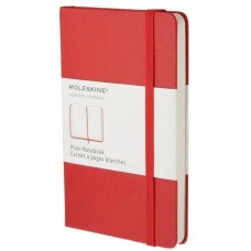 MOLESKINE Блокнот CLASSIC QP012R Pocket 90x140мм 192стр. нелинованный твердая обложка красный