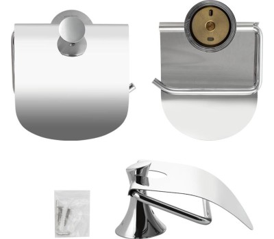 Аксессуары для ванной комнаты и туалета MAGNUS 85003 Держатель т/бум с экраном